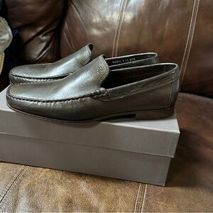 Donald J. Pliner Men's Daryl-41 Soft Leather Slip On‎ Loafers in Brown - Sz 9